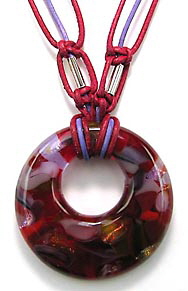 ElfenGlas�-Serie CORALIE - handgefertigter Unikat-Glasschmuck in Juwelier-Qualit�t