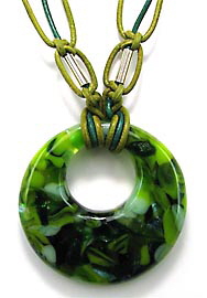 ElfenGlas�-Serie CORALIE - handgefertigter Unikat-Glasschmuck in Juwelier-Qualit�t