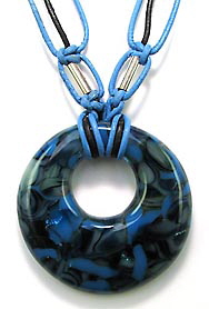 ElfenGlas�-Serie CORALIE - handgefertigter Unikat-Glasschmuck in Juwelier-Qualit�t