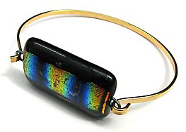 ElfenGlas�-Serie LEA - Armspangen - sportlich eleganter Glasschmuck in Juwelier-Qualit�t