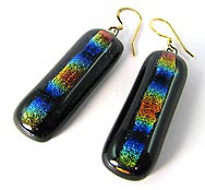 ElfenGlas�-Serie ODETTE - Ohrh�nger - sportlich eleganter Glasschmuck in Juwelier-Qualit�t